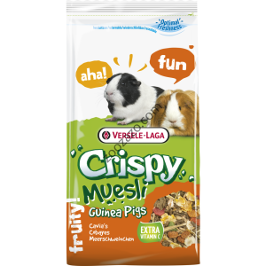 Versele Laga Crispy Muesli - пълноценна храна за храна за морски свинчета 1 кг.